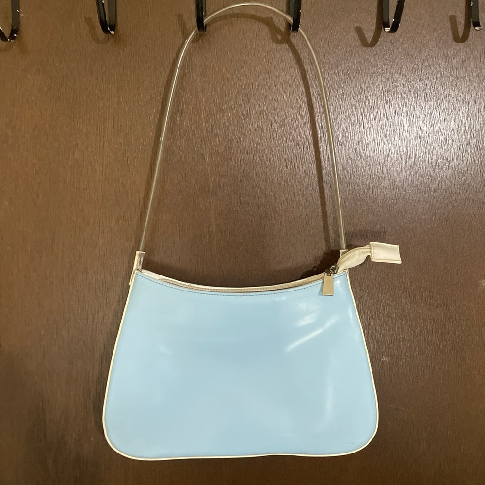 Y2K Baby Blue Mini Shoulder Bag